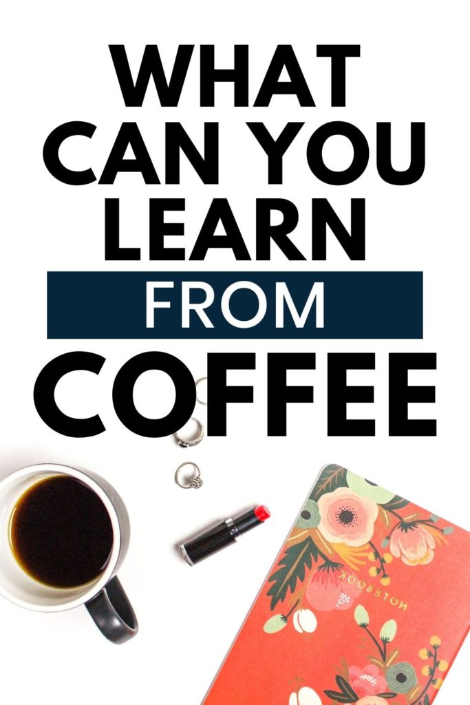 Lessons with Coffee Pinterest Pin