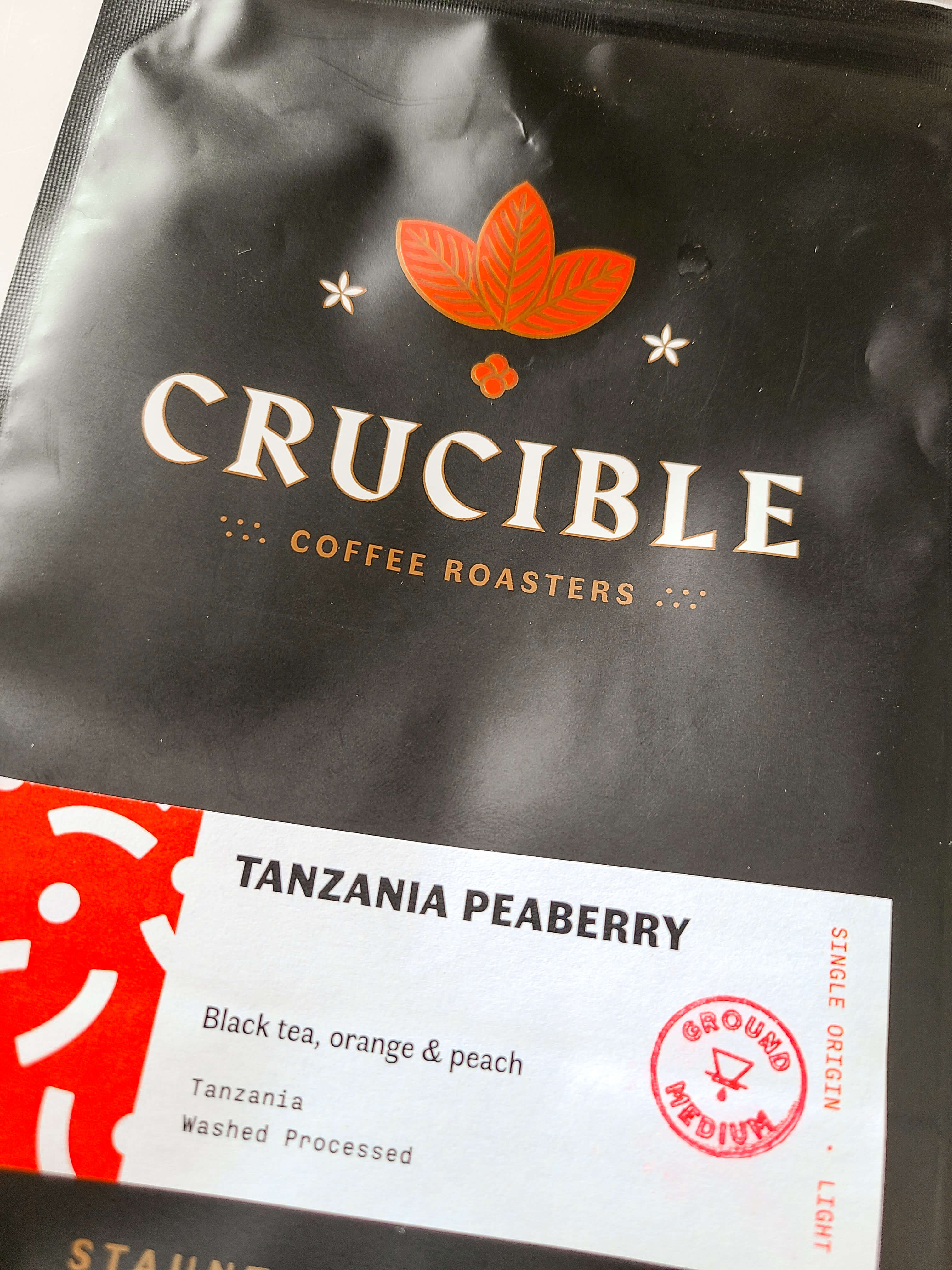 Tanzania Peaberry Single Origin Coffee Bag