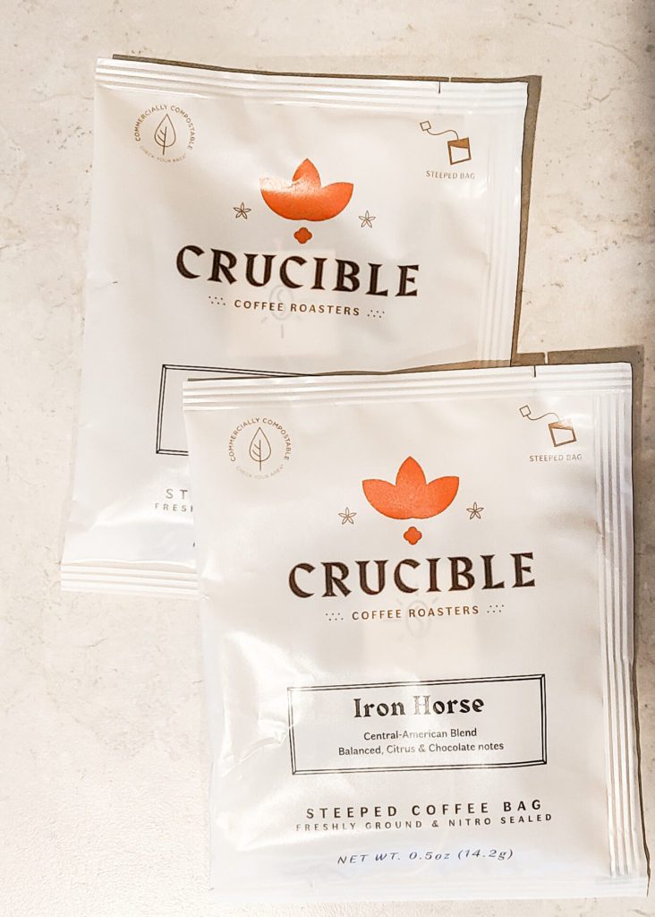 Iron Horse - Steeped Coffee Bags from Crucible Coffee Roasters