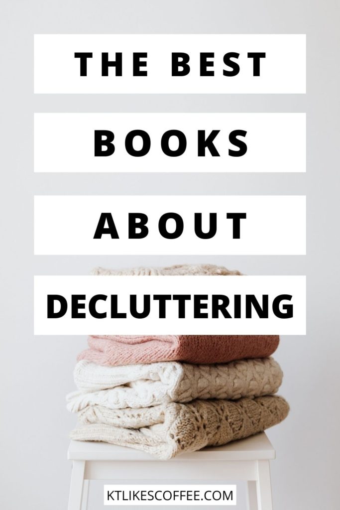 Pinterest Pin on the best books about decluttering 