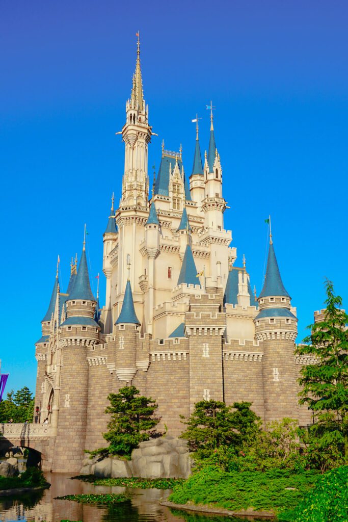 Cinderella castle at Disney World.