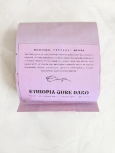Ethiopia Gore Dako from the Onyx collection.