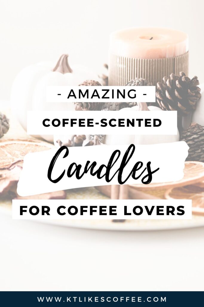 Coffee-Scented Candles Pinterest Pin