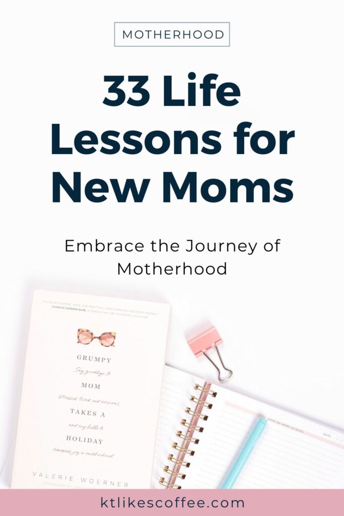 33 things I've learned in Motherhood Pinterest Pin
