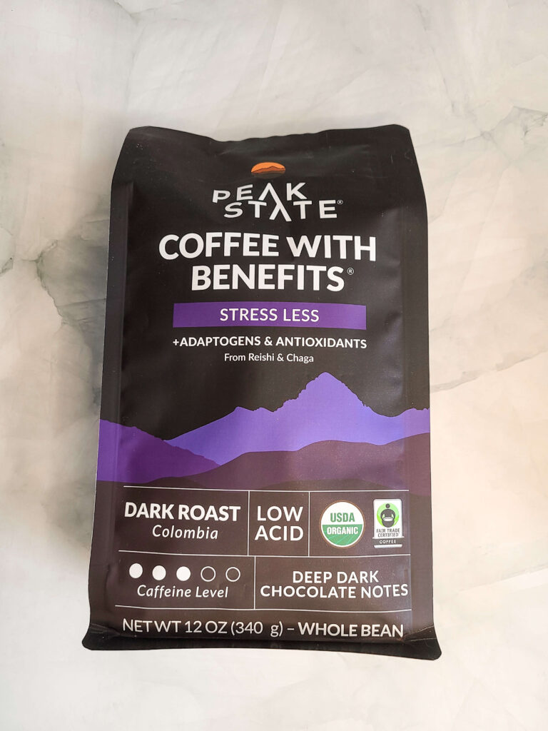 The Dark Roast Coffee with Benefits from Peak State