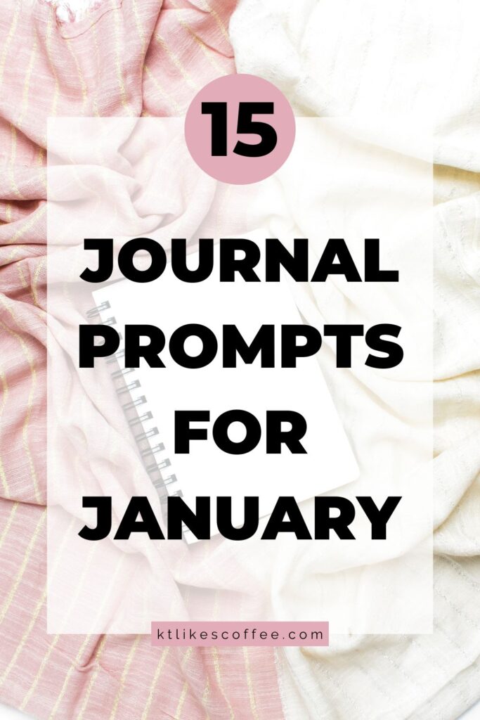 January Journal Prompts Pinterest Pin
