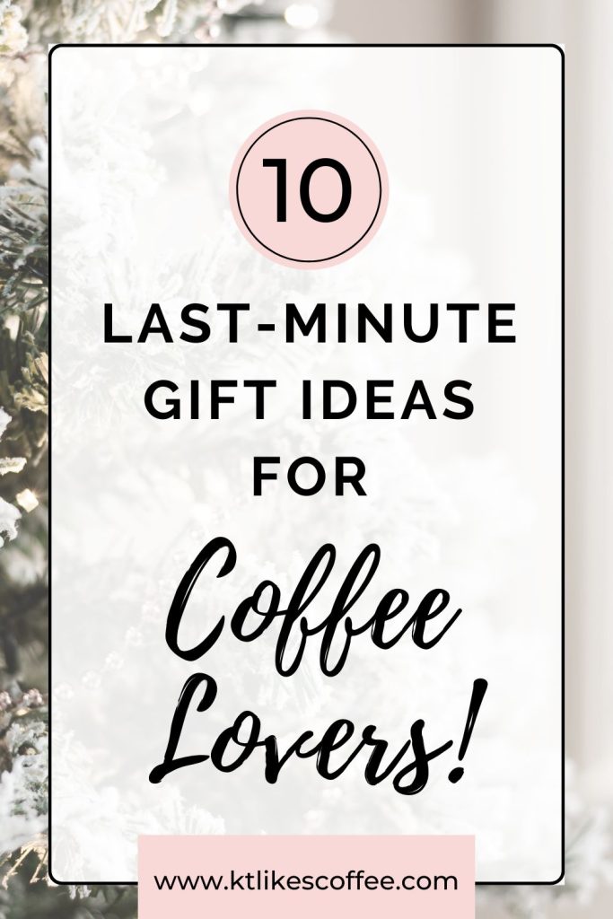 Coffee Christmas Gifts Pinterest Pin