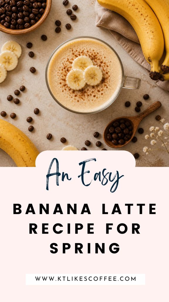 Banana Latte Pinterest Pin