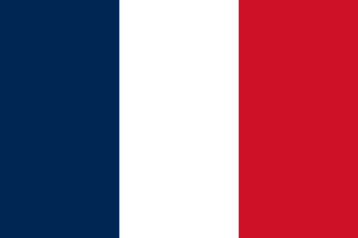 Flag of France - part of the coffee around the world tour